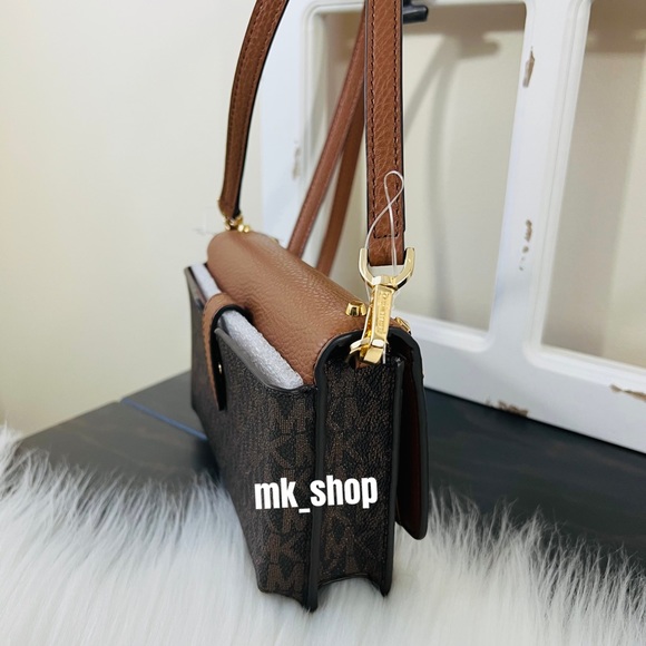 Michael Kors Jet Set Charm Studded Small Phone Crossbody Bag - Picture 4 of 16